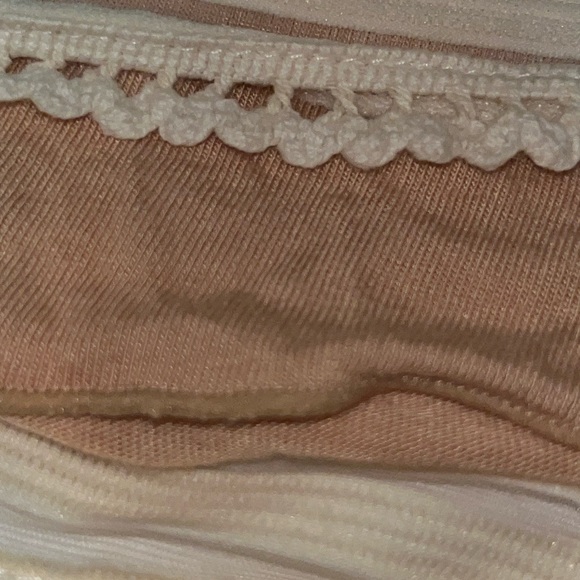 Vintage Free People slip dress with crochet straps. Small Petite - Picture 5 of 7